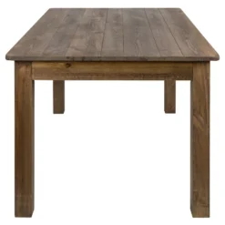 Flash Furniture 60" X 38" Rectangular Solid Pine Farm Dining Table -Flash Furniture GUEST 01421686 dd90 4042 a413 cdf6e85a2177