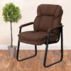 Flash Furniture Executive Side Reception Chair With Lumbar Support And Sled Base -Flash Furniture GUEST 01ace94e d366 4397 9035 7db4f06fe164