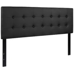 Flash Furniture Lennox Tufted Upholstered Queen Size Headboard In Black Vinyl -Flash Furniture GUEST 02569f0a d36c 447e a5c4 4aa02447ee31