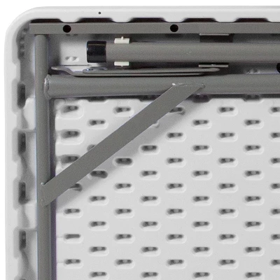 Flash Furniture 34.5" Square 4-Player Folding Card Game Table With Green Playing Surface And Cup Holders 6 Flash Furniture 34.5" Square 4-Player Folding Card Game Table With Green Playing Surface And Cup Holders - Image 4