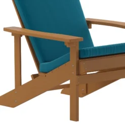 Flash Furniture Charlestown Set Of 2 All-Weather Poly Resin Wood Adirondack Chairs With Cushions For Deck, Porch, And Patio 32 Flash Furniture Charlestown Set Of 2 All-Weather Poly Resin Wood Adirondack Chairs With Cushions For Deck, Porch, And Patio -Flash Furniture GUEST 055365a2 438f 4209 bd55 a6f101277933