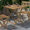 Flash Furniture Martindale Solid Acacia Wood 24 Inch Square Portable Folding Patio Table With Slatted Top And X Shaped Frame In Natural -Flash Furniture GUEST 065e6828 7eb2 41d7 aa65 7694145bd057