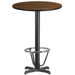 Flash Furniture 30'' Round Laminate Table Top With 22'' X 22'' Bar Height Table Base And Foot Ring 10 Flash Furniture 30'' Round Laminate Table Top With 22'' X 22'' Bar Height Table Base And Foot Ring -Flash Furniture GUEST 07d21b7a 3a9a 4573 9c1b b0cecc84e69c