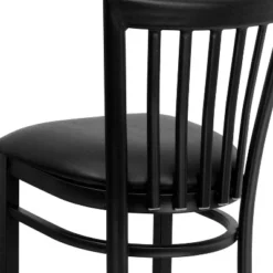 Flash Furniture Black School House Back Metal Restaurant Barstool -Flash Furniture GUEST 08d12d61 debd 4324 a976 c83a6edfc005
