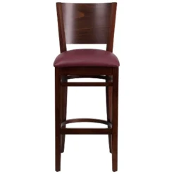 Flash Furniture Solid Back Wooden Restaurant Barstool -Flash Furniture GUEST 094b3372 0b30 44f2 bc90 22cc53e7f19e
