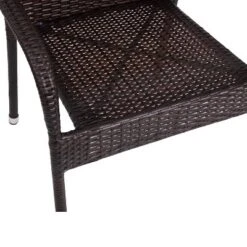 Flash Furniture Maxim Indoor/Outdoor Wicker Dining Chairs With Fade & Weather-Resistant Steel Frames For Patio And Deck 21 Flash Furniture Maxim Indoor/Outdoor Wicker Dining Chairs With Fade & Weather-Resistant Steel Frames For Patio And Deck -Flash Furniture GUEST 0951df3b 915b 4d5c b263 e8213fcccb10