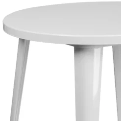 Flash Furniture Commercial Grade 30" Round Metal Indoor-Outdoor Table -Flash Furniture GUEST 0a4bbcfb 8326 482a 8d5d 425838f9642a