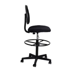 Flash Furniture Black Fabric Drafting Chair (Cylinders: 22.5''-27''H Or 26''-30.5''H) 17 Flash Furniture Black Fabric Drafting Chair (Cylinders: 22.5''-27''H Or 26''-30.5''H) -Flash Furniture GUEST 0a545a83 8323 4255 9ceb 7358b8a440bf