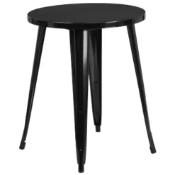 Flash Furniture Commercial Grade 24" Round Metal Indoor-Outdoor Table -Flash Furniture GUEST 0ac8f08a 4516 4253 92f7 d99768c7c01a
