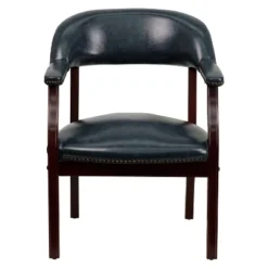 Flash Furniture Navy Vinyl Luxurious Conference Chair With Accent Nail Trim -Flash Furniture GUEST 0b44dacb d0bc 4722 a0e2 4094d6b3f334