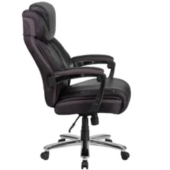 Flash Furniture HERCULES Series Big & Tall 500 Lb. Rated Black LeatherSoft Executive Swivel Ergonomic Office Chair With Adjustable Headrest -Flash Furniture GUEST 0b88dab3 e9e3 43d3 8ee4 2a3de8779e73