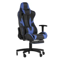 Flash Furniture X30 Gaming Chair Racing Computer Chair With Reclining Back, Slide-Out Footrest, And Transparent Roller Wheels -Flash Furniture GUEST 0dcfae44 3e2f 43be 9c95 b498ab4420fb