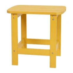 Flash Furniture Charlestown All-Weather Poly Resin Wood Commercial Grade Adirondack Side Table 29 Flash Furniture Charlestown All-Weather Poly Resin Wood Commercial Grade Adirondack Side Table -Flash Furniture GUEST 0e816ee0 3c01 45ac a9f7 e6f5eb7ecc46