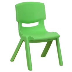 Flash Furniture 4 Pack Plastic Stackable School Chairs With 10.5" Seat Height -Flash Furniture GUEST 0fc97f94 232b 44c3 91f0 254f08ed4904