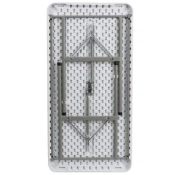 Flash Furniture 4-Foot Granite White Plastic Folding Table -Flash Furniture GUEST 1334f39a 3f53 40d5 b055 a05c78cf0490 1