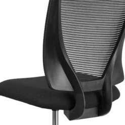 Flash Furniture Ergonomic Mid-Back Mesh Drafting Chair With Black Fabric Seat And Adjustable Foot Ring -Flash Furniture GUEST 13622eda 19d1 4103 8810 a398f2ae8512
