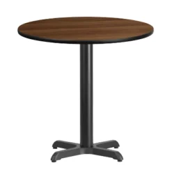 Flash Furniture 30'' Round Laminate Table Top With 22'' X 22'' Table Height Base -Flash Furniture GUEST 145bb5f9 6170 4350 8213 c05719d215d1