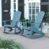 Flash Furniture Savannah All-Weather Poly Resin Wood Adirondack Rocking Chair With Rust Resistant Stainless Steel Hardware - Set Of 2 2 Flash Furniture Savannah All-Weather Poly Resin Wood Adirondack Rocking Chair With Rust Resistant Stainless Steel Hardware - Set Of 2 -Flash Furniture GUEST 15b8e18c 0d85 4cce 8759 88eb1248c525