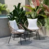 Flash Furniture Devon Set Of 2 Indoor/Outdoor Modern Papasan Style Rattan Rope Patio Chairs, PE Rattan With Cushions 2 Flash Furniture Devon Set Of 2 Indoor/Outdoor Modern Papasan Style Rattan Rope Patio Chairs, PE Rattan With Cushions -Flash Furniture GUEST 18289aba 22da 4d1f 9a6e 5d4f3c3fac26