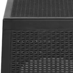 Flash Furniture Faux Rattan Plastic Chair Set With Matching Side Table -Flash Furniture GUEST 185aed08 da29 48c0 93e2 563d96bb2d81