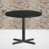 Flash Furniture 36'' Round Laminate Table Top With 30'' X 30'' Table Height Base 1 Flash Furniture 36'' Round Laminate Table Top With 30'' X 30'' Table Height Base -Flash Furniture GUEST 18af420e 93c9 4eb4 9c53 4d01a4067499