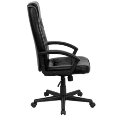 Flash Furniture Nora High Back Black LeatherSoft Executive Swivel Office Chair With Arms 8 Flash Furniture Nora High Back Black LeatherSoft Executive Swivel Office Chair With Arms -Flash Furniture GUEST 1c5f54fb 755e 4eb8 bebf 53d8501f7533