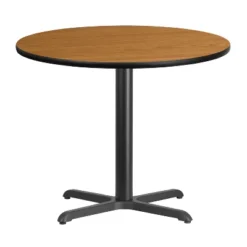 Flash Furniture 36'' Round Laminate Table Top With 30'' X 30'' Table Height Base -Flash Furniture GUEST 1cc2f793 74bc 43d5 aa8d 9bb97932a6c3