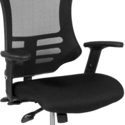 Flash Furniture High Back Black Mesh Multifunction Executive Swivel Ergonomic Office Chair With Molded Foam Seat And Adjustable Arms -Flash Furniture GUEST 1d5dd355 2729 4cf6 91a8 050546b6e802