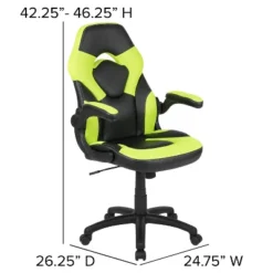 Flash Furniture Gaming Desk And Racing Chair Set With Cup Holder, Headphone Hook, And Monitor/Smartphone Stand -Flash Furniture GUEST 1e711826 e10d 4a11 bae6 4db8f45757bf