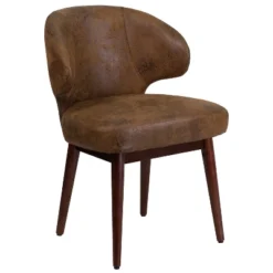 Flash Furniture Comfort Back Series Side Reception Chair With Walnut Legs 25 Flash Furniture Comfort Back Series Side Reception Chair With Walnut Legs -Flash Furniture GUEST 1e9c31fa 852b 4071 b345 816d6df759a7