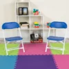 Flash Furniture 10 Pack Kids Plastic Folding Chair -Flash Furniture GUEST 1f565744 dbb6 41bf 8af8 921d170911f9