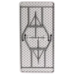 Flash Furniture 5-Foot Granite White Plastic Folding Table 9 Flash Furniture 5-Foot Granite White Plastic Folding Table -Flash Furniture GUEST 1fcab064 4e12 48c2 8b9a a64d327d6b71