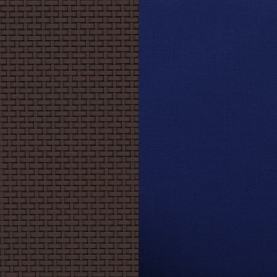 Flash Furniture Seneca Faux Rattan Chair With All-Weather Cushion 11 Flash Furniture Seneca Faux Rattan Chair With All-Weather Cushion - Image 9