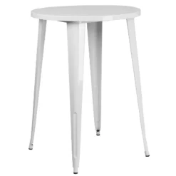 Flash Furniture Commercial Grade 30" Round Metal Indoor-Outdoor Bar Height Table -Flash Furniture GUEST 23f0fb9f 9a46 4165 89df fb6dd877b920