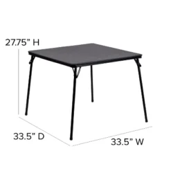 Flash Furniture 5 Piece Folding Card Table And Chair Set -Flash Furniture GUEST 25337e4f 2a70 4901 8e21 54ad47671faf