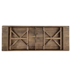 Flash Furniture HERCULES 9' X 40" Rectangular Solid Pine Folding Farm Table With X Legs -Flash Furniture GUEST 27489218 cb2a 45d2 8be7 09be6b51c6ea