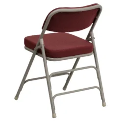 Flash Furniture 2 Pack HERCULES Series Premium Curved Triple Braced & Double Hinged Fabric Upholstered Metal Folding Chair -Flash Furniture GUEST 27fdecf9 9158 4b0c abfe 0278271c1c7c
