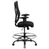 HERCULES Series 400 Lb. Capacity Big & Tall Drafting Chair Black Mesh - Flash Furniture -Flash Furniture GUEST 2964f142 763c 4128 bcd7 2959147fb61e