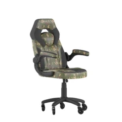 Flash Furniture X10 Gaming Chair Racing Office Computer PC Adjustable Chair With Flip-up Arms And Transparent Roller Wheels -Flash Furniture GUEST 2c17d270 65ce 4216 82a4 68e26a7e82fc