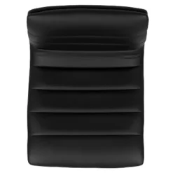 Flash Furniture Modern Vinyl Adjustable Height Barstool With Horizontal Stitch Back, Set Of 2 -Flash Furniture GUEST 2c545e04 3b01 4849 ae25 fbd5c9246009