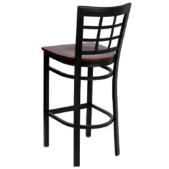 Flash Furniture Black Window Back Metal Restaurant Barstool 13 Flash Furniture Black Window Back Metal Restaurant Barstool -Flash Furniture GUEST 2c612667 da83 4187 b751 6eef2961427f