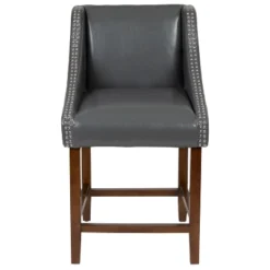 Flash Furniture Carmel Series 24" High Transitional Wood Counter Height Stool With Accent Nail Trim, Set Of 2 28 Flash Furniture Carmel Series 24" High Transitional Wood Counter Height Stool With Accent Nail Trim, Set Of 2 -Flash Furniture GUEST 2cda1eea de1a 49e0 88a4 7f3e33d1b10c