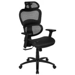 Flash Furniture Ergonomic Mesh Office Chair With 2-to-1 Synchro-Tilt, Adjustable Headrest, Lumbar Support, And Adjustable Pivot Arms 30 Flash Furniture Ergonomic Mesh Office Chair With 2-to-1 Synchro-Tilt, Adjustable Headrest, Lumbar Support, And Adjustable Pivot Arms -Flash Furniture GUEST 2e879167 4997 4ea2 8bb7 138cc1aeda77