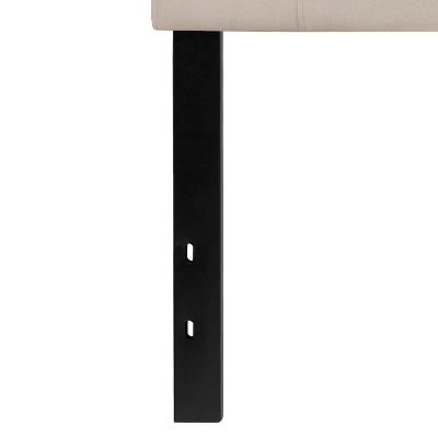 Flash Furniture Bedford Tufted Upholstered Queen Size Headboard In Beige Fabric 8 Flash Furniture Bedford Tufted Upholstered Queen Size Headboard In Beige Fabric - Image 6