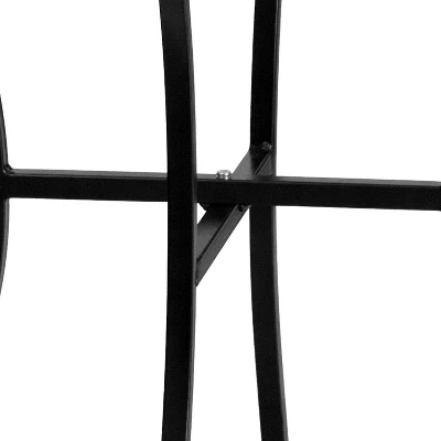 Flash Furniture Oia Commercial Grade Square Patio Table 5 Flash Furniture Oia Commercial Grade Square Patio Table - Image 3