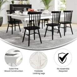 Flash Furniture HERCULES 8' X 40" Rectangular Solid Pine Folding Farm Table With X Legs -Flash Furniture GUEST 3032bf62 c55b 45b7 a86c 7bf444f6cc9e