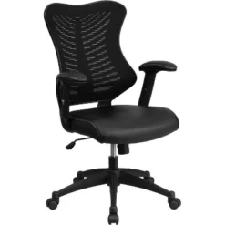 Executive Swivel Office Chair With Mesh Padded Seat - Flash Furniture -Flash Furniture GUEST 304ab336 b63e 4c52 94f7 1a56397df237
