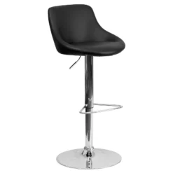 Flash Furniture Contemporary Vinyl Bucket Seat Adjustable Height Barstool With Chrome Base -Flash Furniture GUEST 31daa6cb 0c79 4a12 b6cc 229174d0b7d8