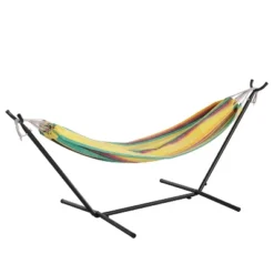 Flash Furniture Lola 2 Person Hammock With Stand And Premium Carry Bag, Cotton Hammock With Space Saving Steel Stand, 450 LBS. Static Weight Capacity 23 Flash Furniture Lola 2 Person Hammock With Stand And Premium Carry Bag, Cotton Hammock With Space Saving Steel Stand, 450 LBS. Static Weight Capacity -Flash Furniture GUEST 3743dc2d 88e2 4d0e b2fe 6f877405a280