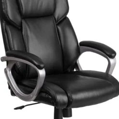 Flash Furniture Mid-Back LeatherSoftSoft Executive Swivel Office Chair With Padded Arms -Flash Furniture GUEST 37aa4c89 99c8 4387 a166 132ae42d59bd
